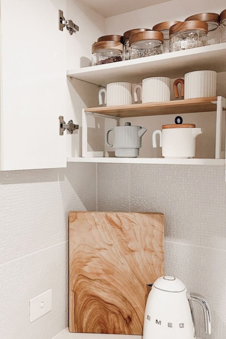 40 Small Kitchen Organization Ideas For Clever Storage - The Chic Quota
