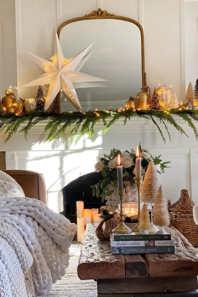 modern christmas decor ideas for living room