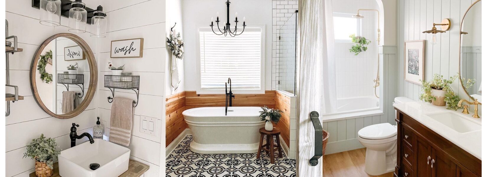 38 Modern Farmhouse Bathroom Ideas For The Best Rustic Decor