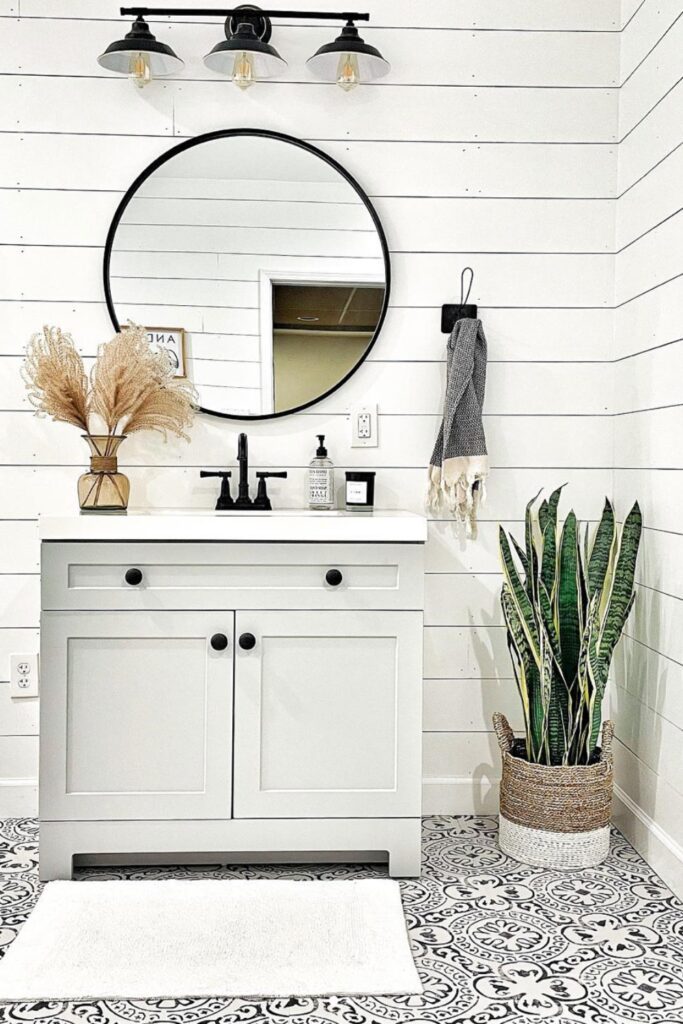 modern farmhouse bathroom light fixtures