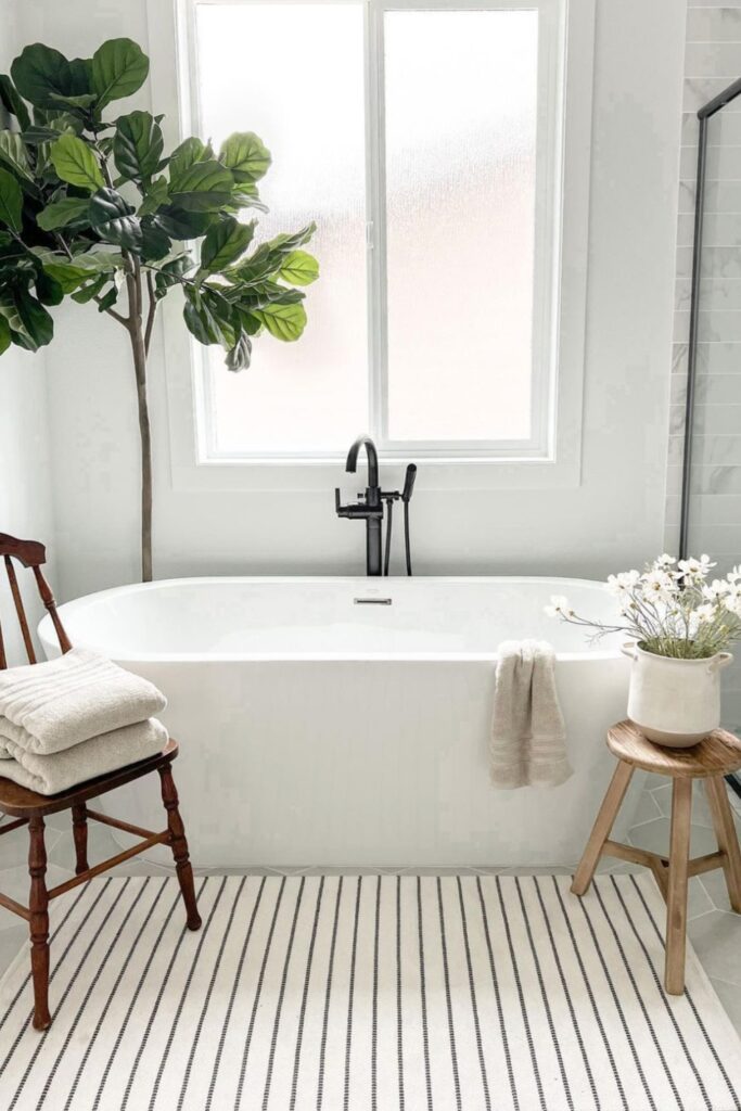 modern farmhouse bathroom tile ideas