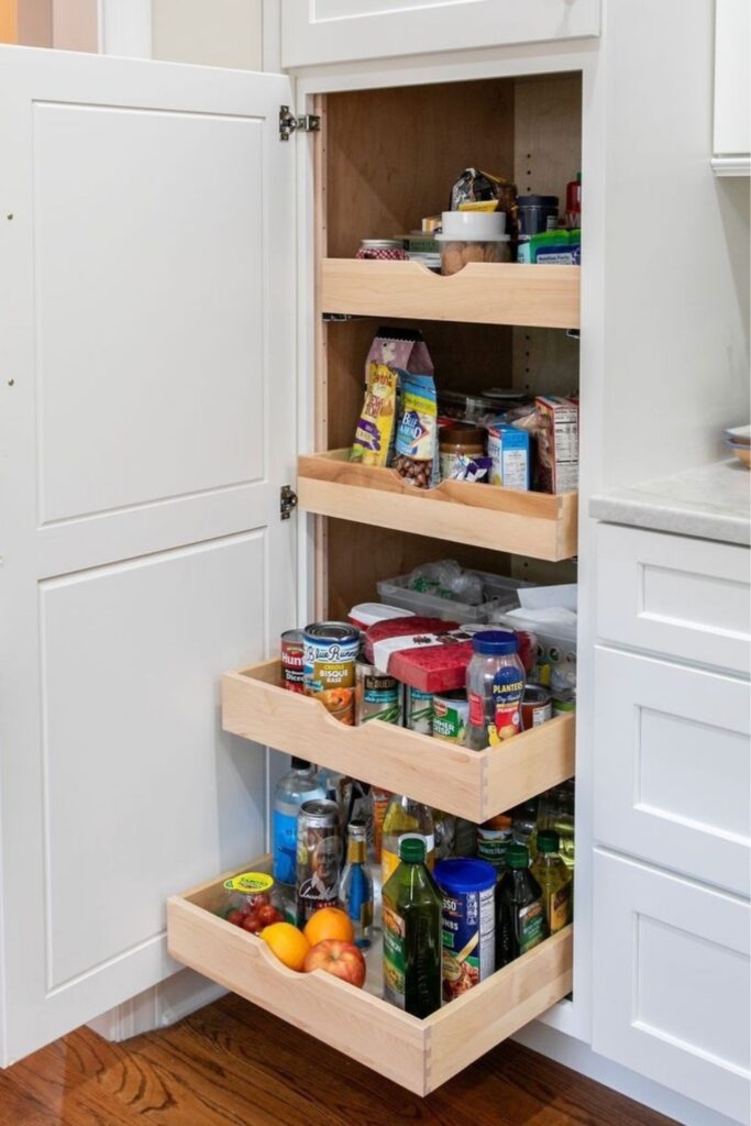 pantry ideas for small kitchens