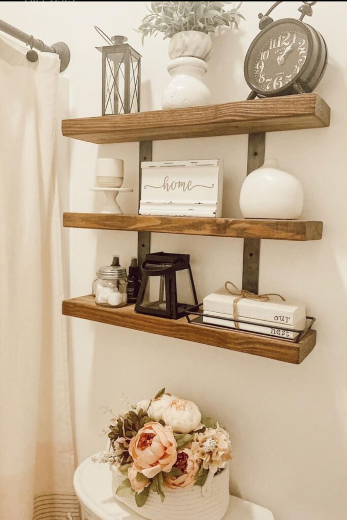 simple modern farmhouse bathroom