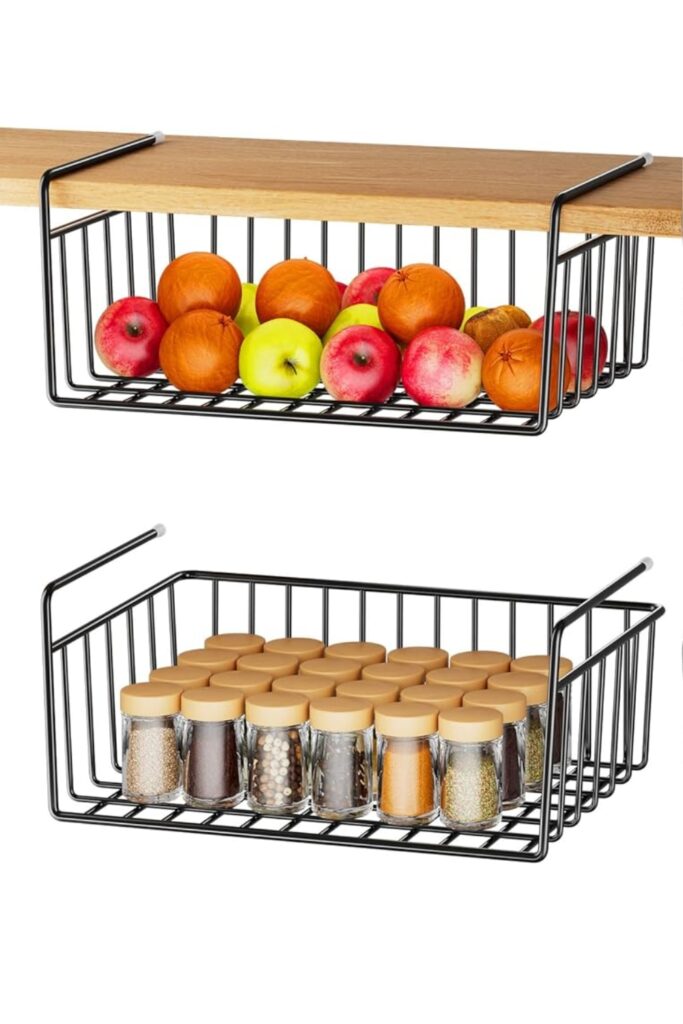 small kitchen organization