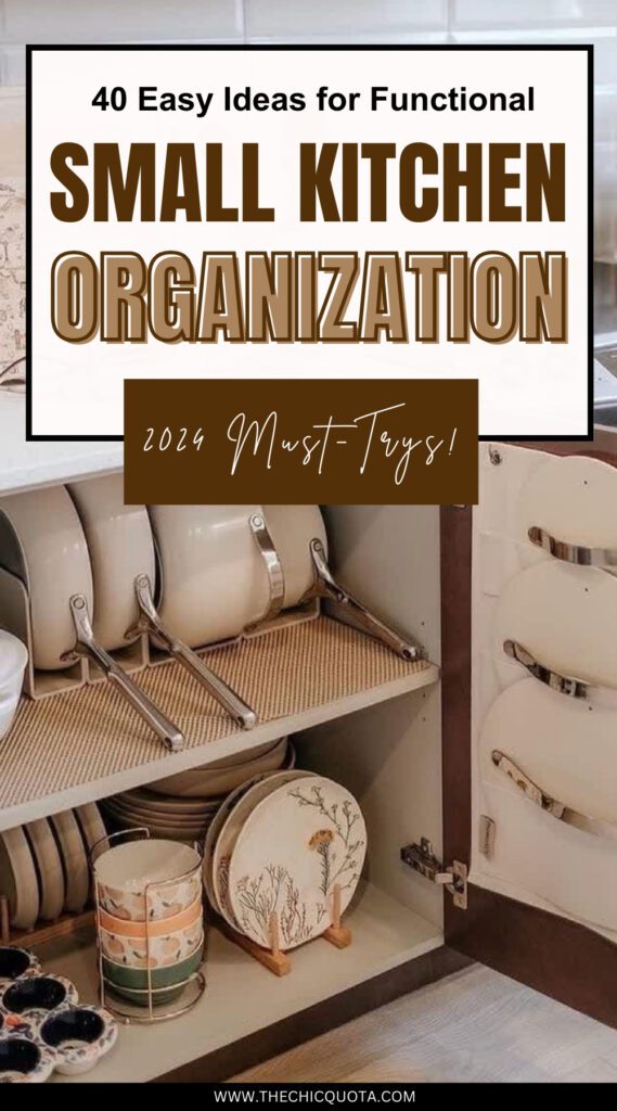 small kitchen organization ideas