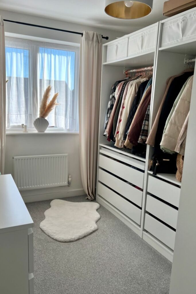 small walk in closet ideas ikea