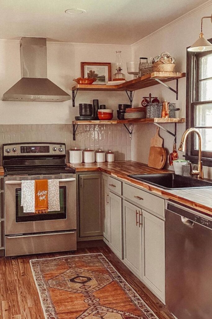 boho kitchen backsplash