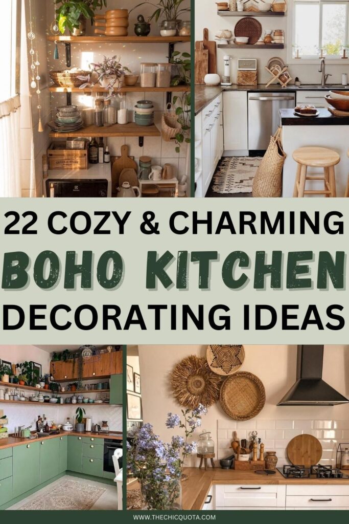 boho kitchen decor