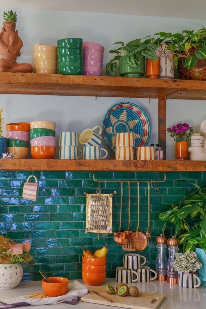 boho kitchenware