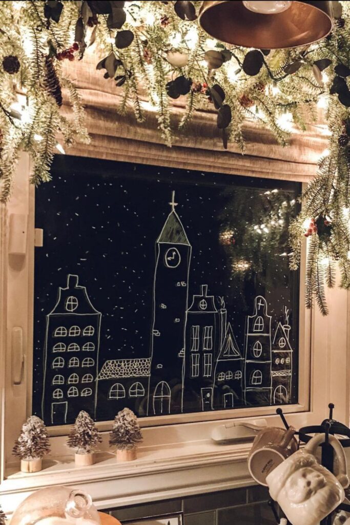 christmas window decorations