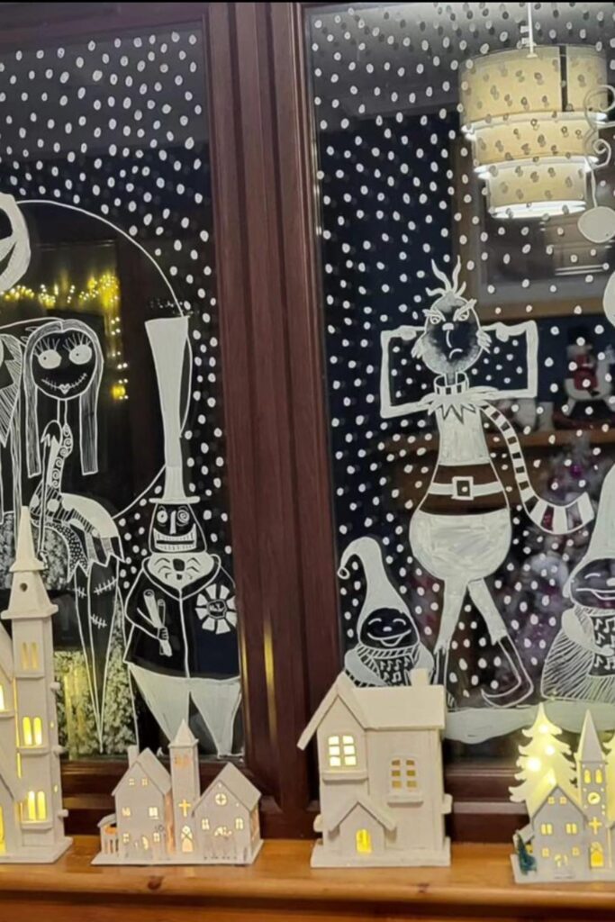 christmas window decorations