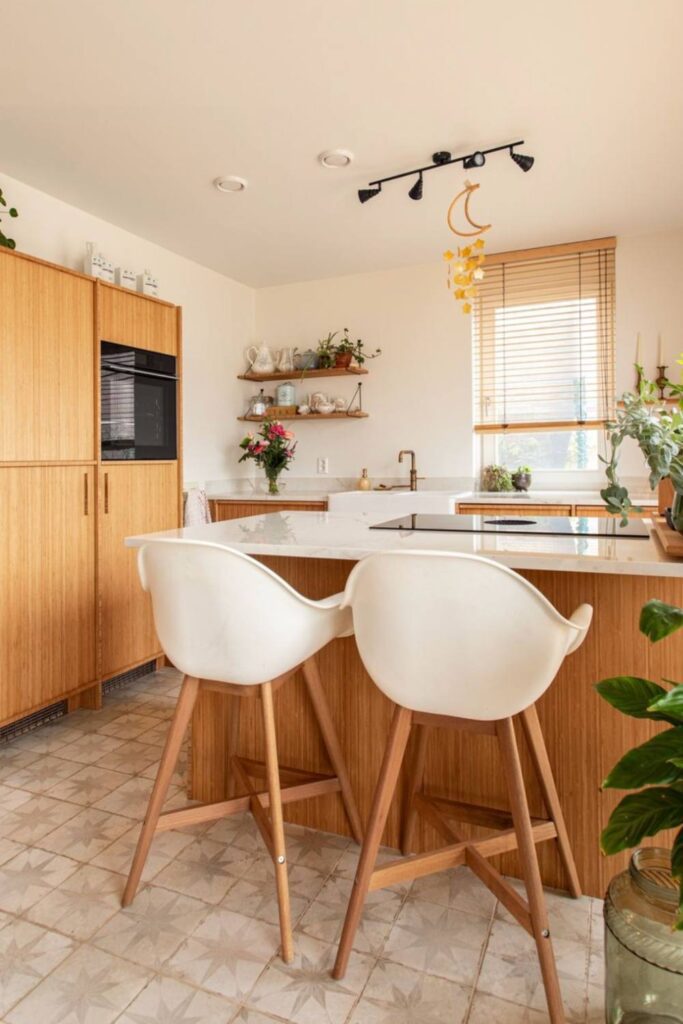 coastal boho kitchen