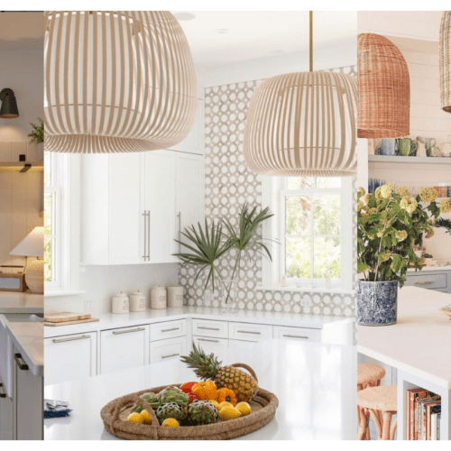 coastal beach themed kitchen