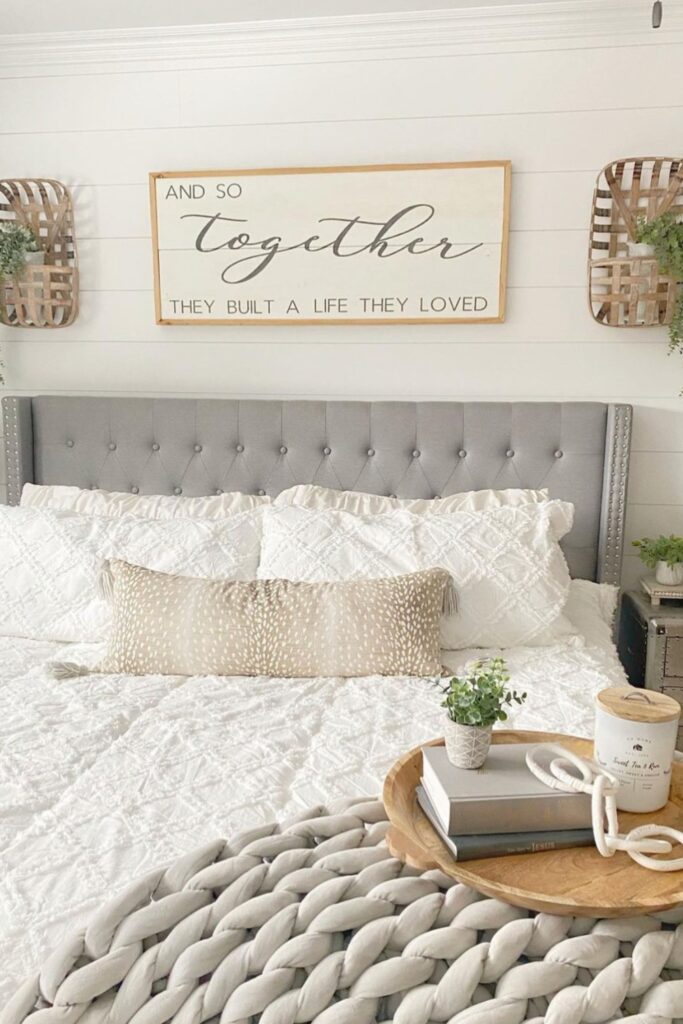 diy over the bed wall decor