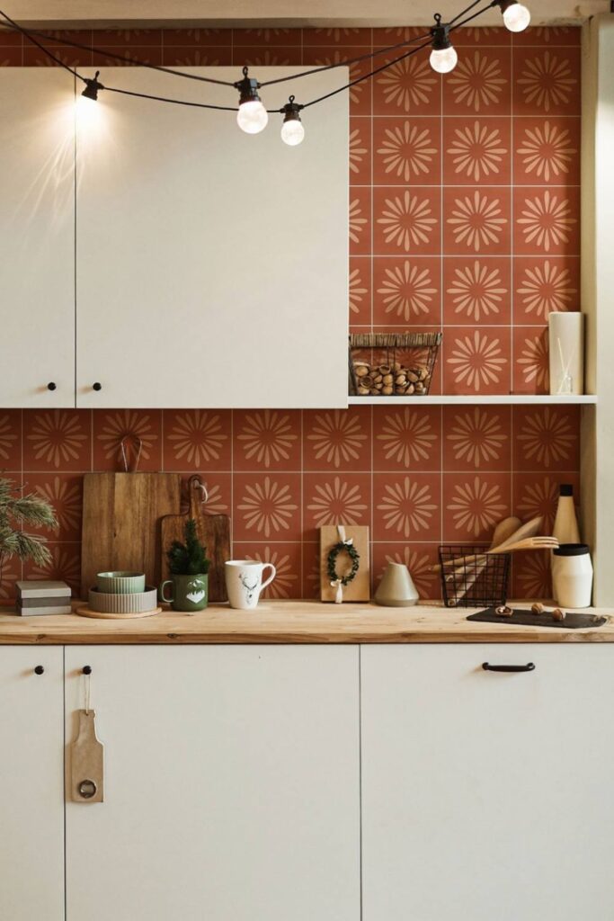 eclectic kitchen