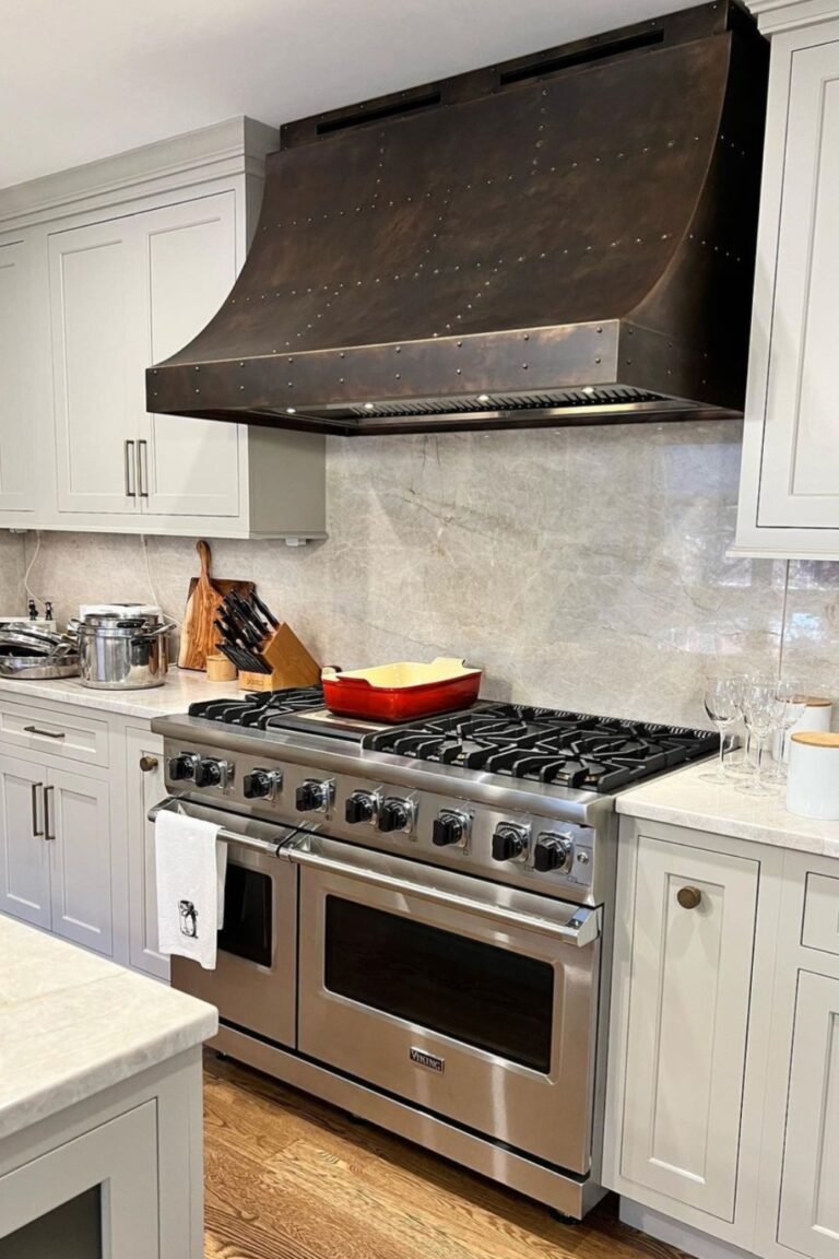 24 Best Farmhouse Kitchen Hood Ideas for a Rustic Style - The Chic Quota