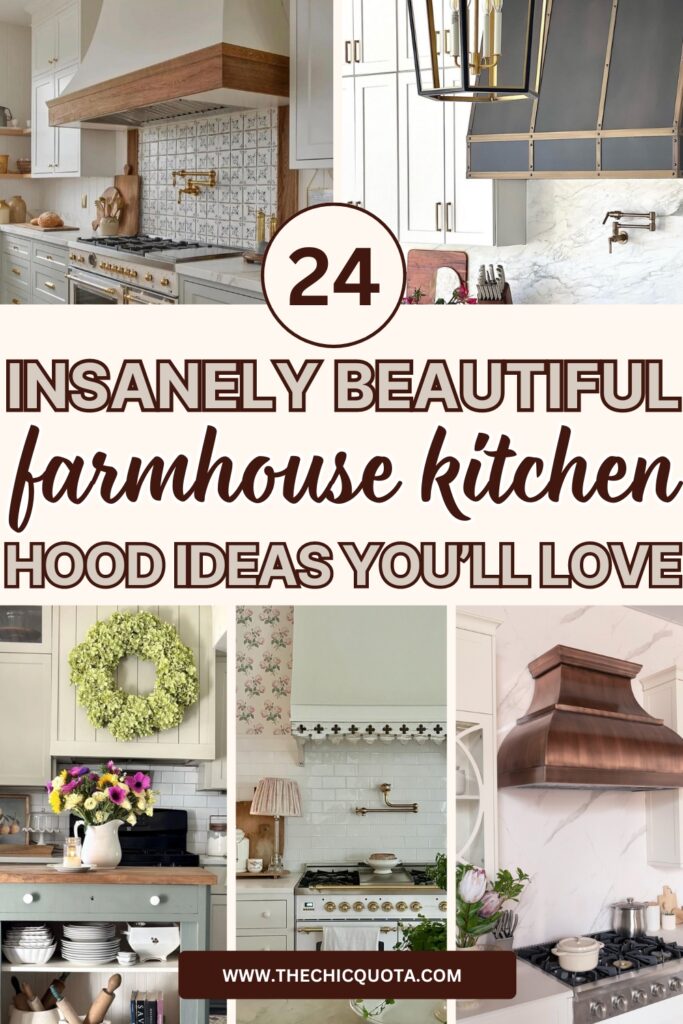 farmhouse kitchen hood ideas