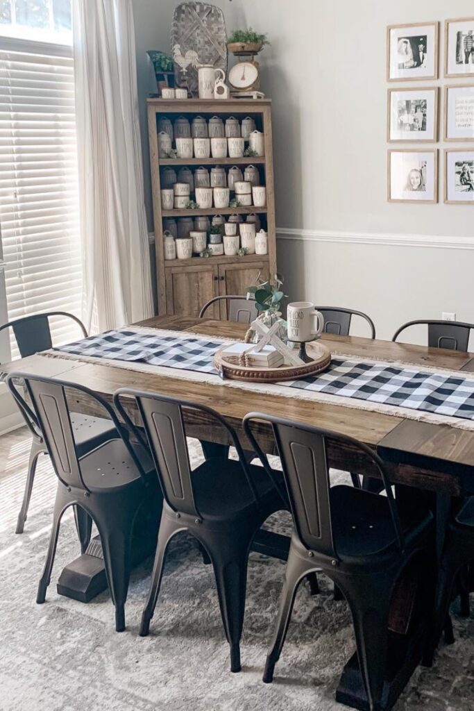 modern farmhouse dining