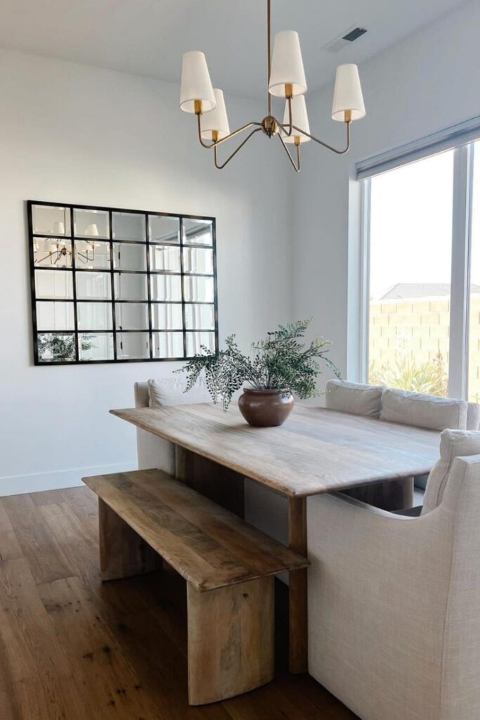 rustic farmhouse dining room