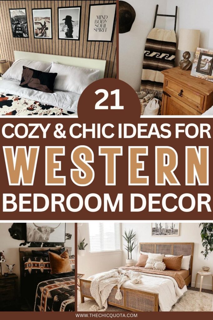 western bedroom decor