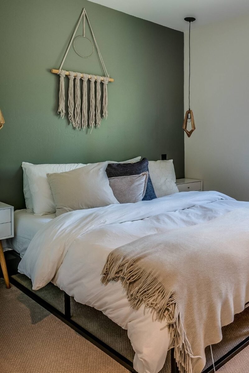 16 Beautiful Sage Green Bedroom Ideas For A Calming Space - The Chic Quota