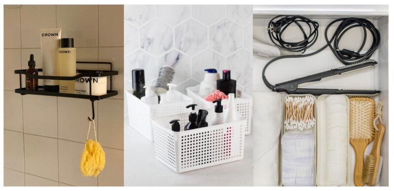 bathroom organization