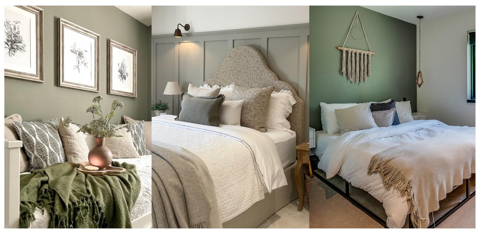 sage green bedroom