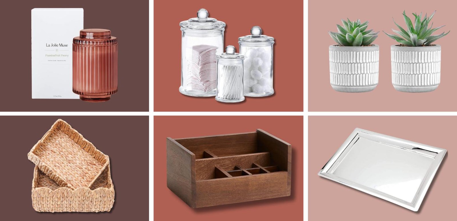 bathroom shelf decor ideas