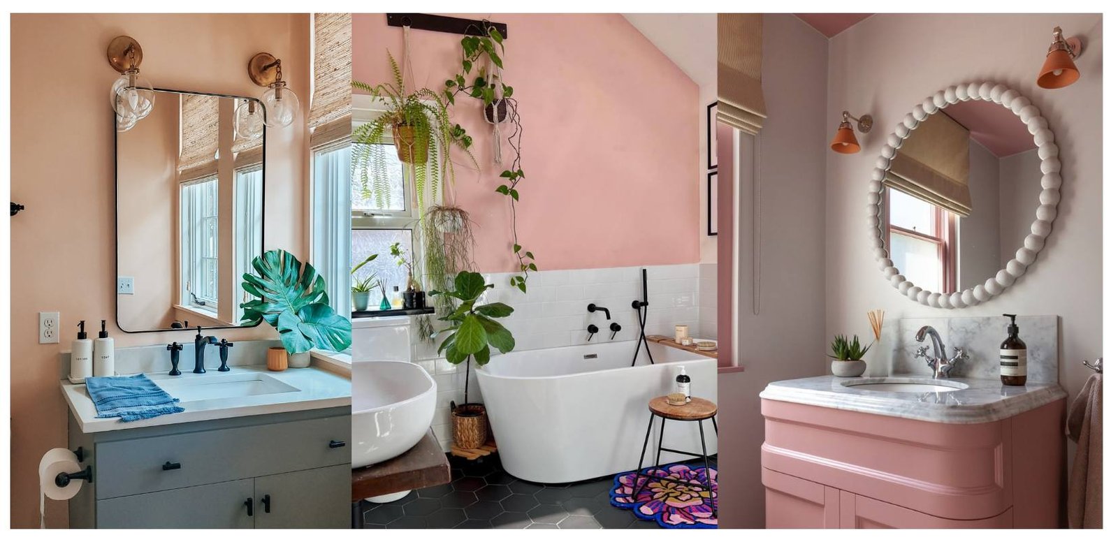 pink bathroom