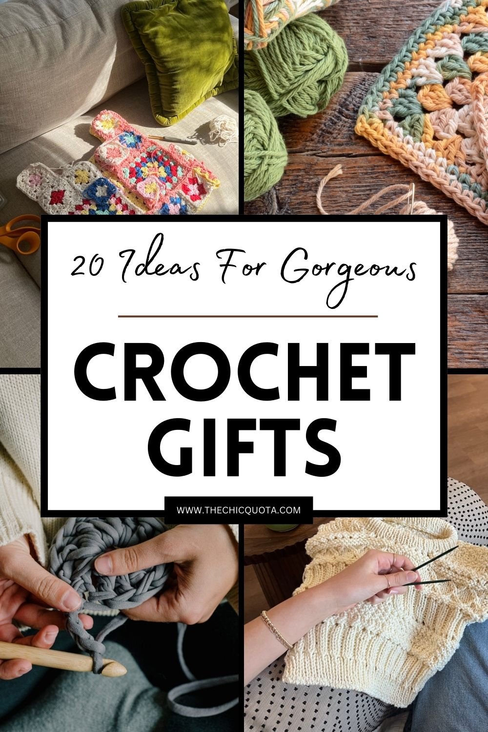 Crochet Gifts Crochet Cadeau Pour Les Amateurs De Crochet Ce