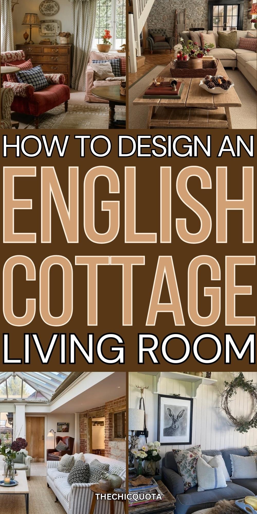 15 Charming Ideas For A Beautiful English Cottage Living Room - THE ...