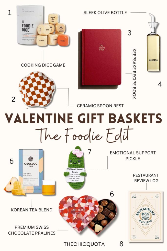 valentine gift baskets foodie