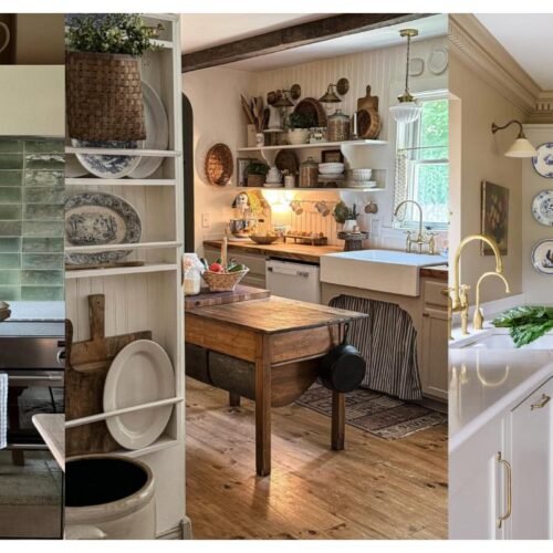 English cottage kitchens