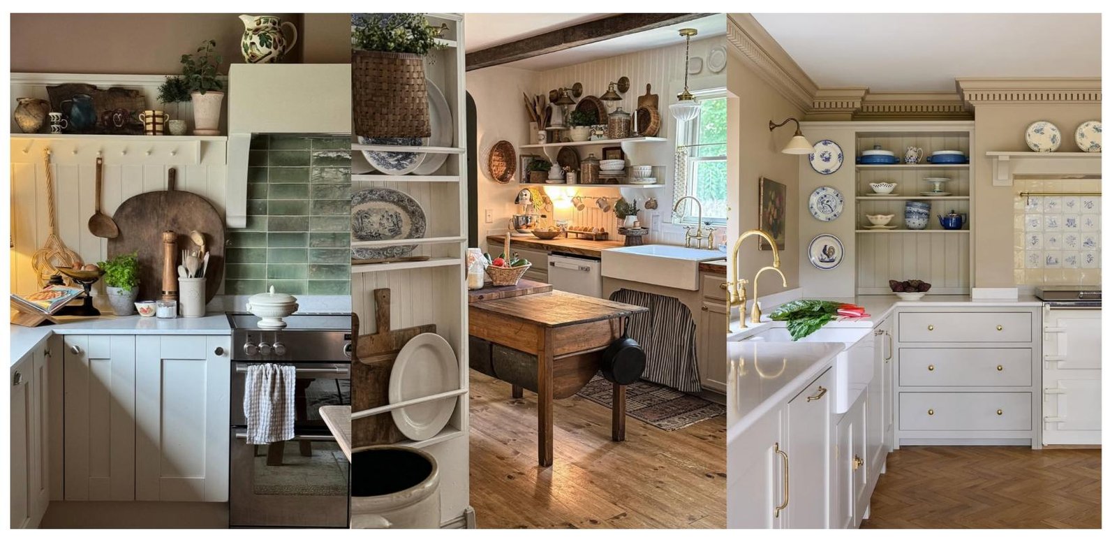 English cottage kitchens