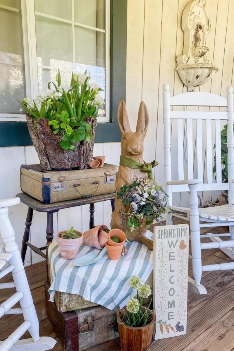 21 Best Spring Porch Decor Ideas To Refresh Your Space - THE CHIC QUOTA