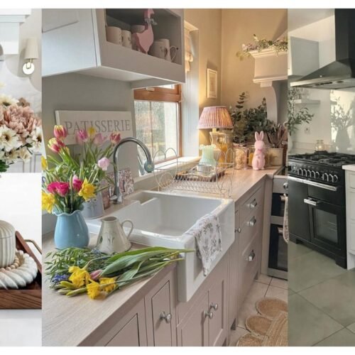 spring kitchen decor