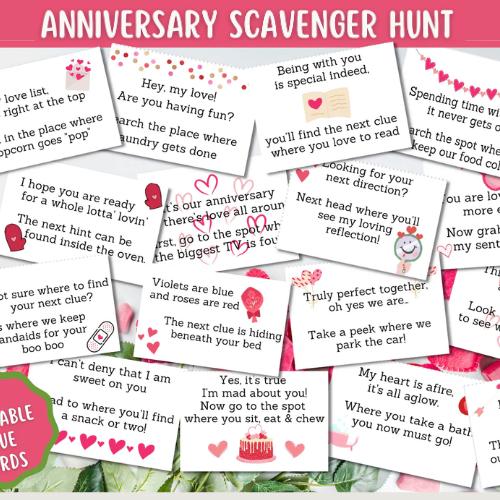 scavenger hunt for husband
