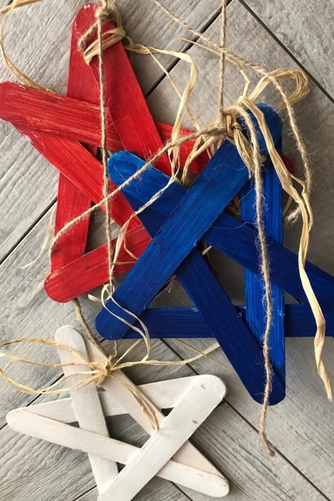DIY 4th of July wreaths for front door