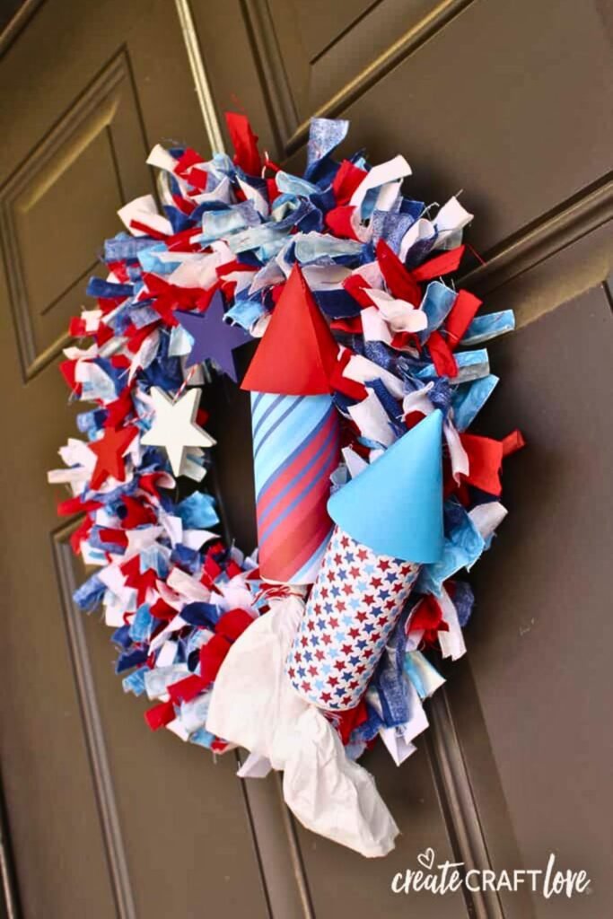 Fourth of July wreath ideas