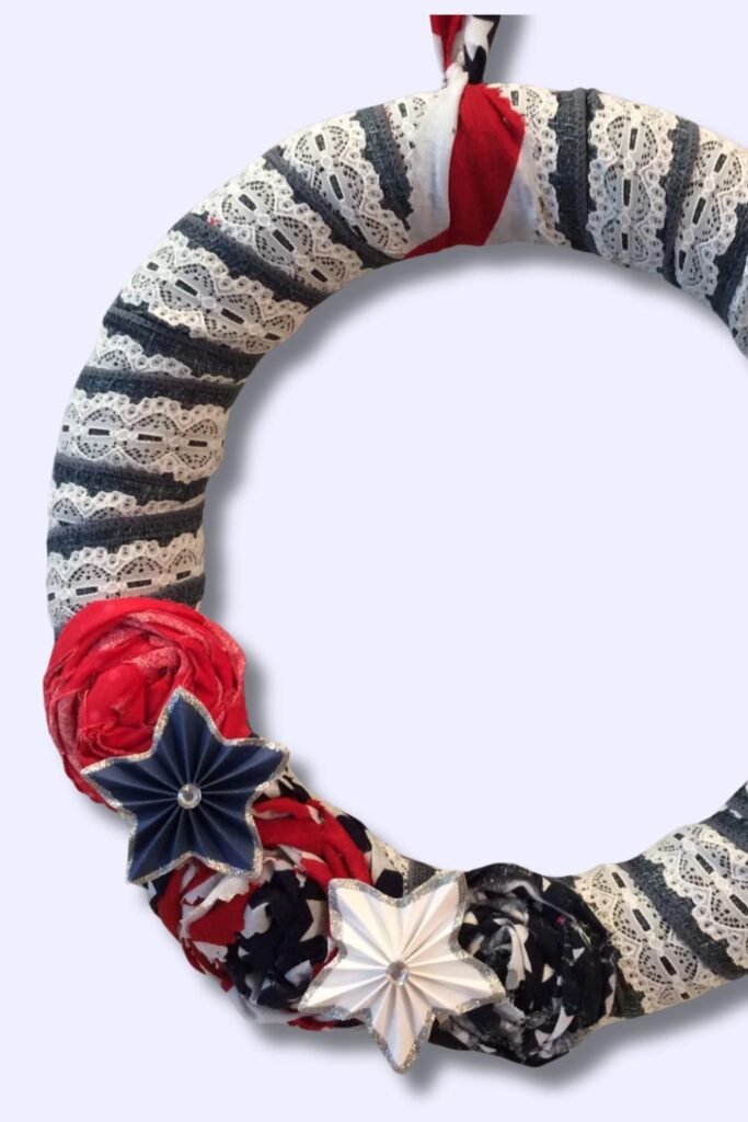 patriotic wreaths for front door