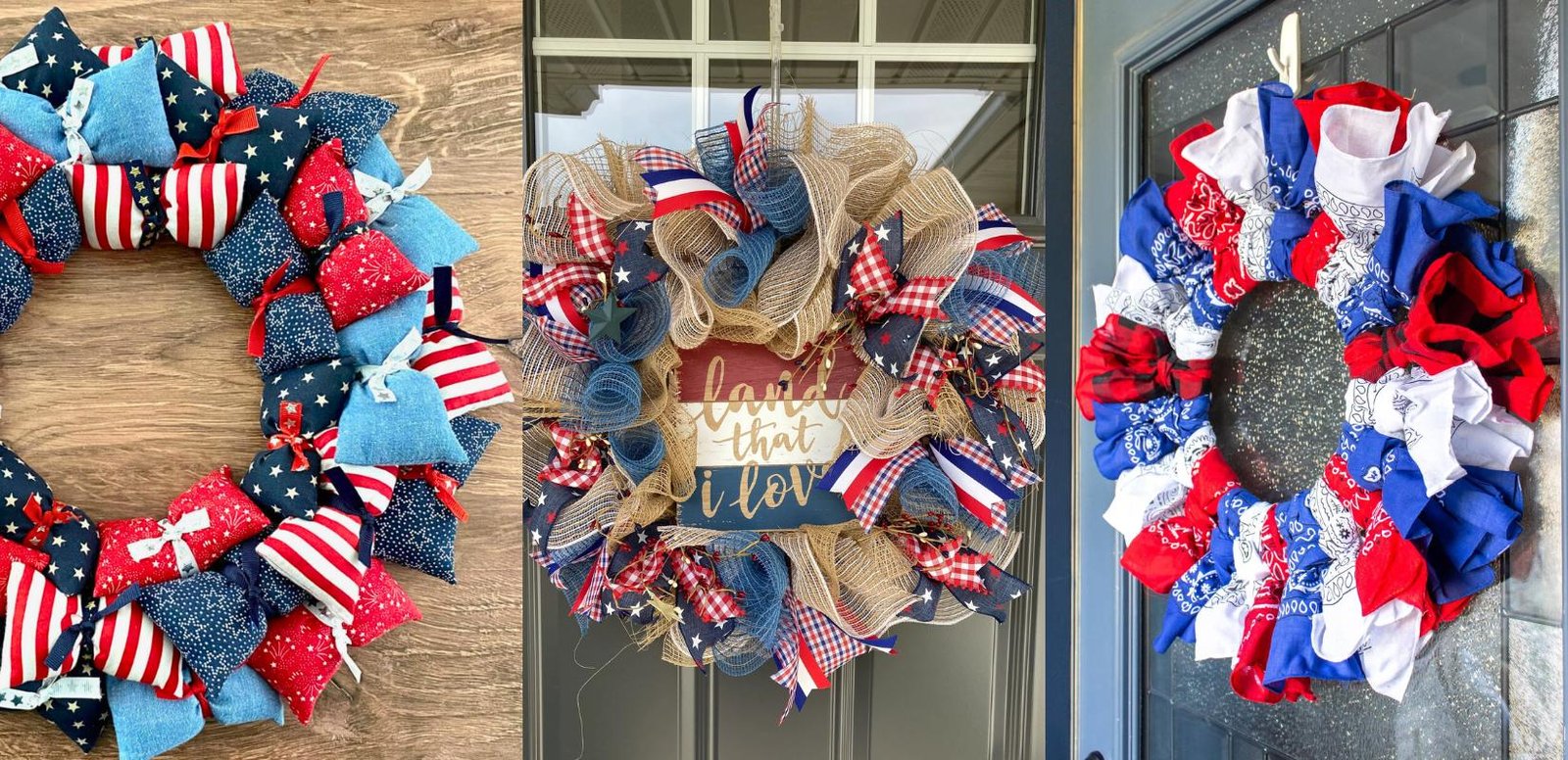 4th of july wreath ideas