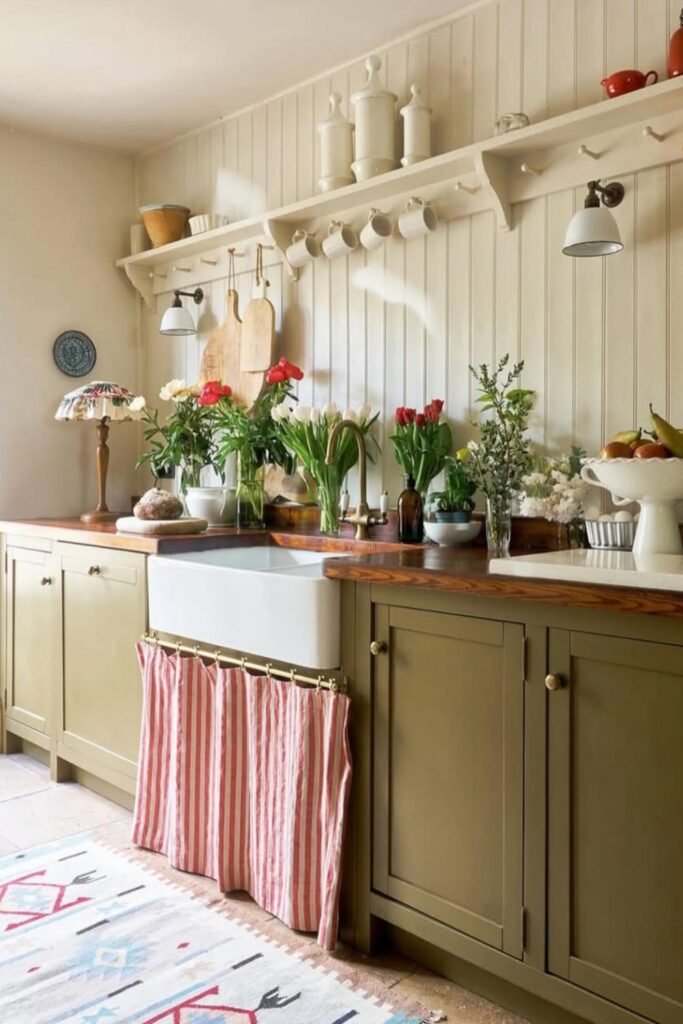 light green kitchen cabinets