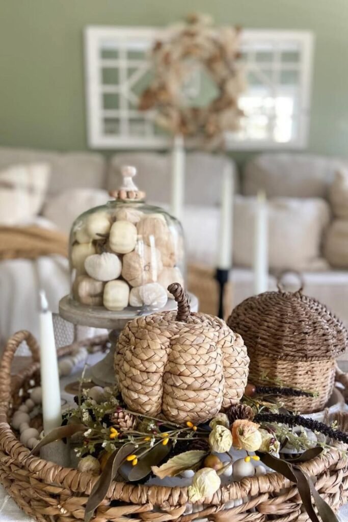 low fall centerpieces