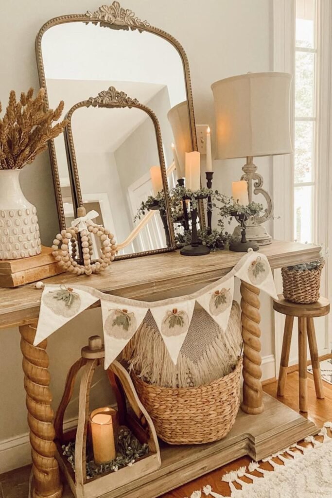 cozy fall decor