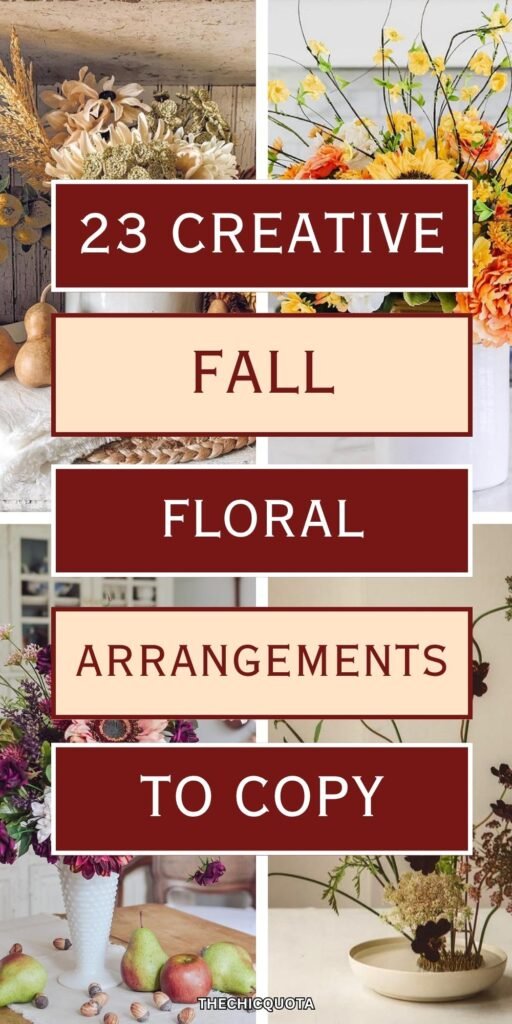 fall floral arrangements