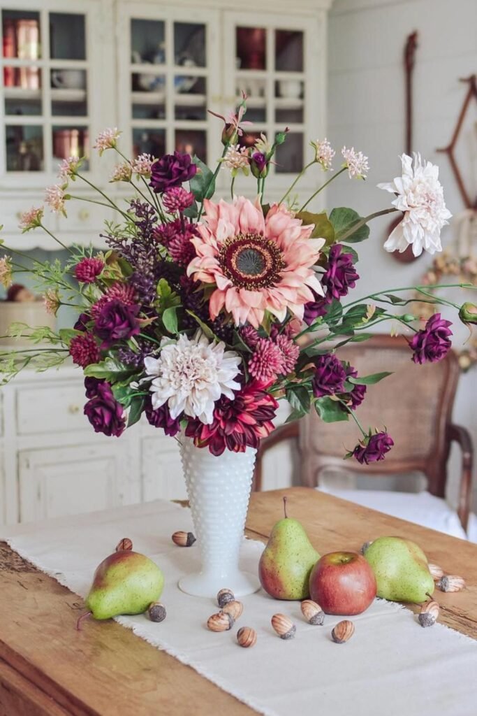 flower arrangements for fall