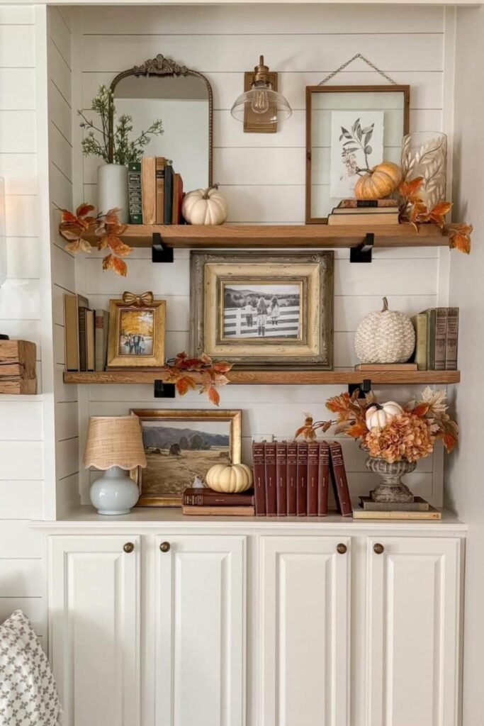 fall decor ideas for living room