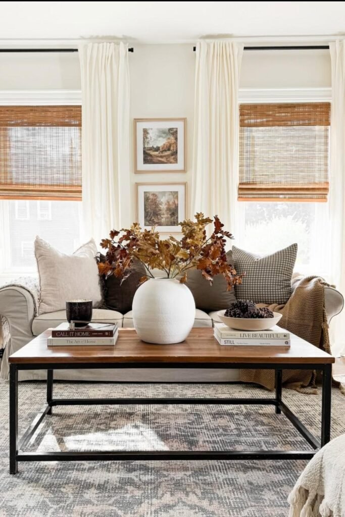 fall living room decor ideas