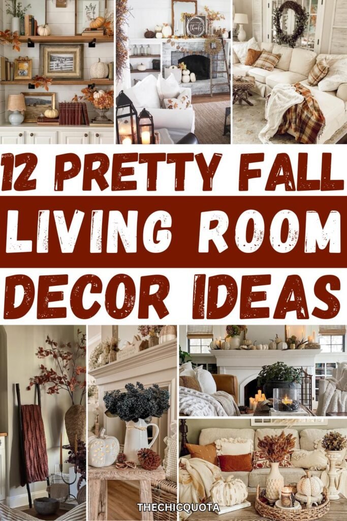 fall living room decor ideas