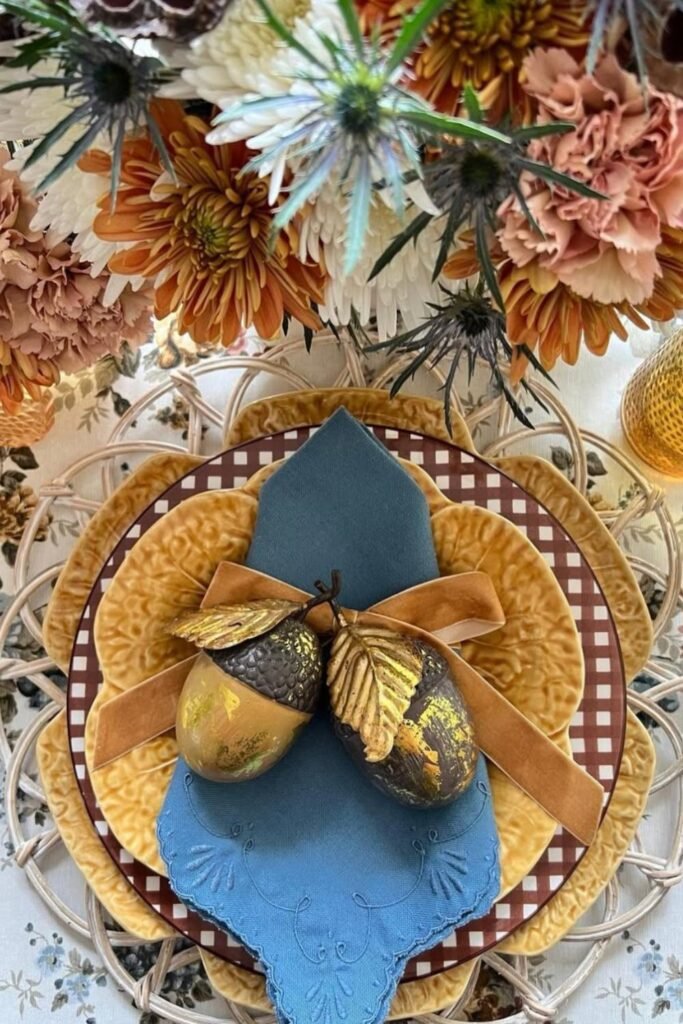 simple fall table decor